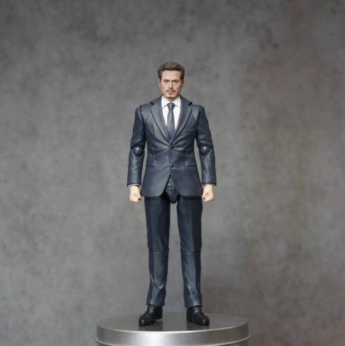 Male soldier blue suit - 1/12,