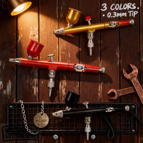 3mm dual action airbrush kit - 0.3mm,