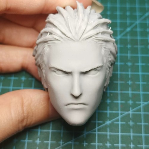 Head model ryo sakazaki - model,