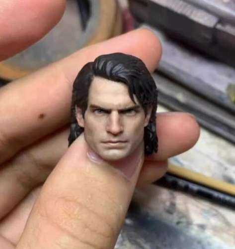 Head model carving long - 1/12,